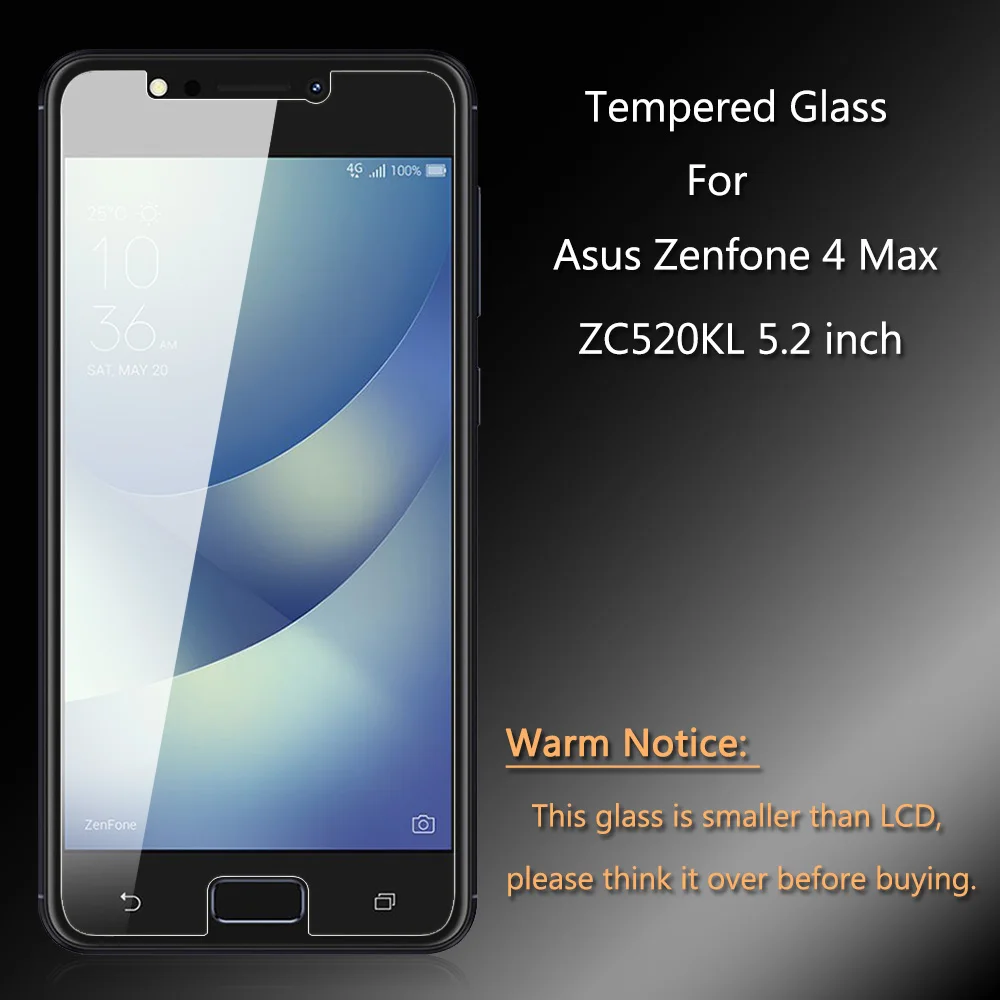 Закаленное стекло для ASUS ZC520KL защита экрана 9H 2.5D Взрывозащищенная пленка ЖК Zenfone 4