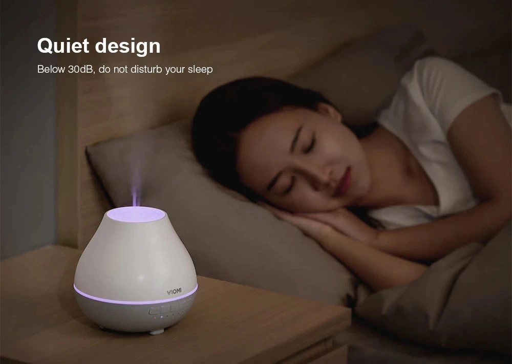 Xiaomi VIOMI ароматерапия машина диффузный увлажнитель воздуха ночник Bluetooth пульт дистанционного управления Музыка версия/стандартная версия