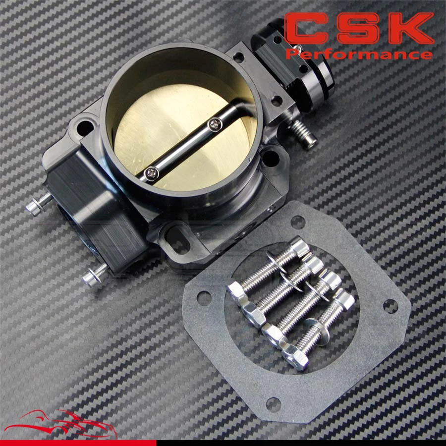 Модернизированный Корпус дроссельной заслонки Впускного коллектора 70 мм для Civic