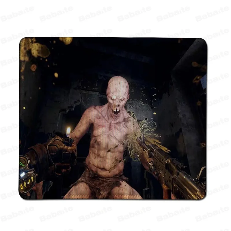Babaite пользовательские кожи Metro Exodus Силиконовые большой/маленький коврик для мыши игры большой коврик для мыши клавиатуры коврик - Цвет: Lock Edge20x25cm