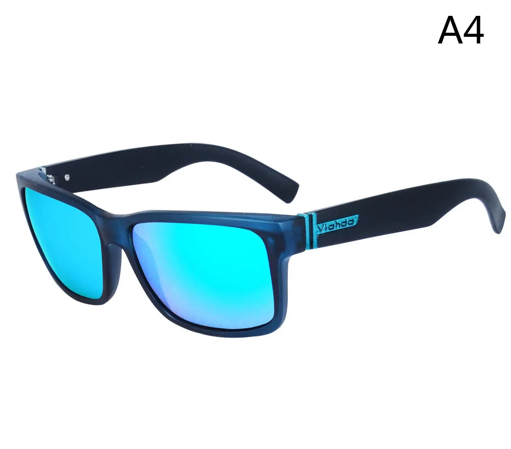 Viahda UV400 HD Квадратные Солнцезащитные очки мужские солнцезащитные Брендовые