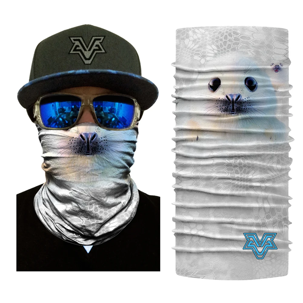 Мотоциклетная бесшовная 3d-повязка на голову BJMOTO с изображением животных тигра