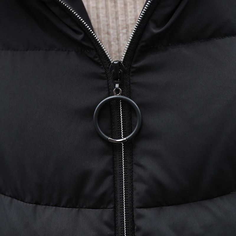 

AYUNSUE 2020 New Women's Down Jackets Hooded Long Loose Winter Warm Coat Female Jacket For Women jaqueta feminina inverno WYQ806