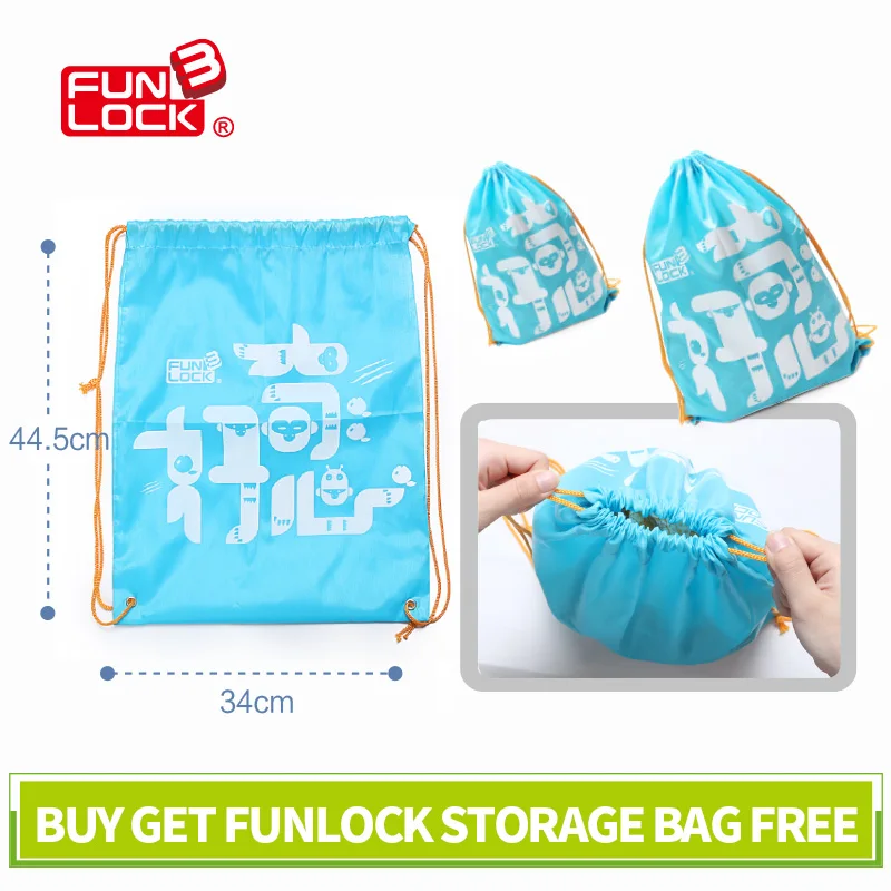 Конструктор Funlock Duplo игрушки животные на прерии 10 шт. в сумке креативные сборные