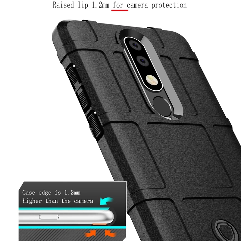 Прочный силиконовый чехол для Nokia 8 1 7 3 Plus X3 X7 X71 2 4 6 9 PureView противоударный телефона |