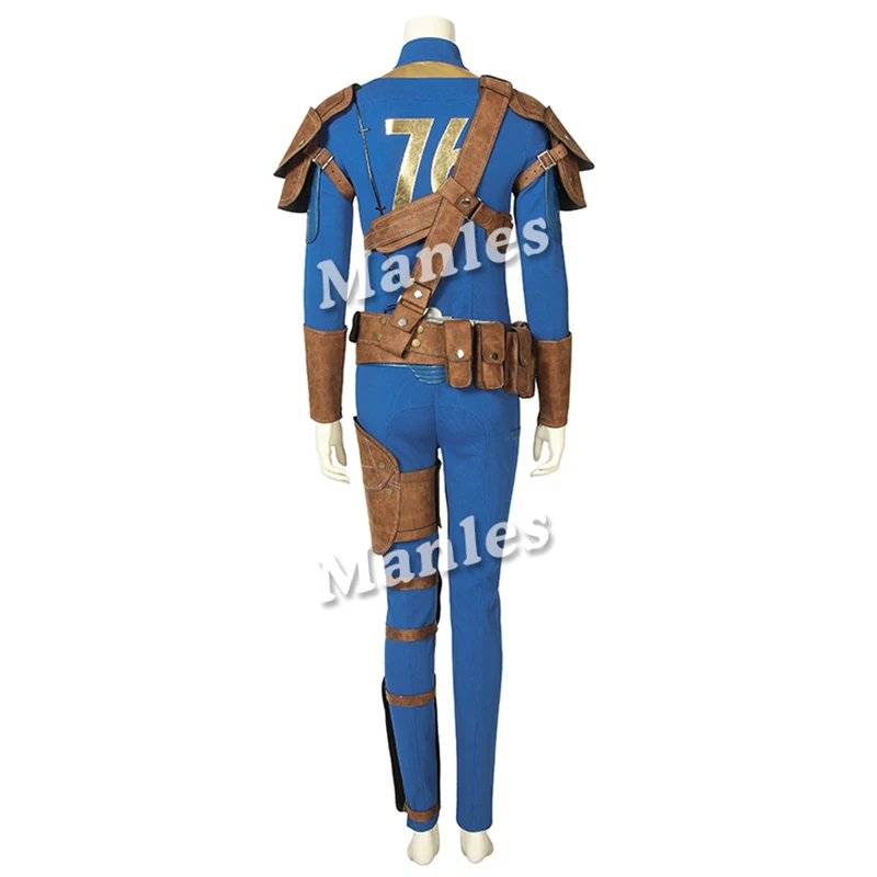 Игра Fallout 4 Fallout 76 костюм хранилище 76 Sole Survivor Cospaly комбинезон наряд на Хэллоуин Полный комплект с ботинками на заказ