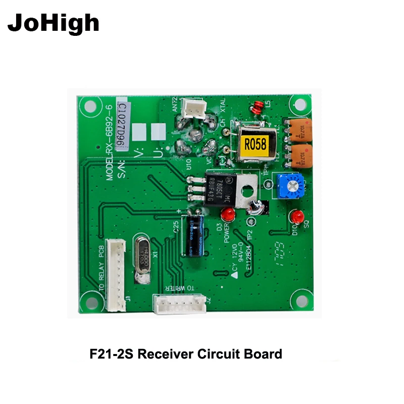 Промышленный Кран JoHigh, аксессуары для дистанционного управления печатной платой, 1 шт., приемник высокой частоты, печатная плата Промышленный Кран JoHigh, аксессуары для дистанционного управления печатной платой, 1 шт., приемник высокой частоты, печатная плата