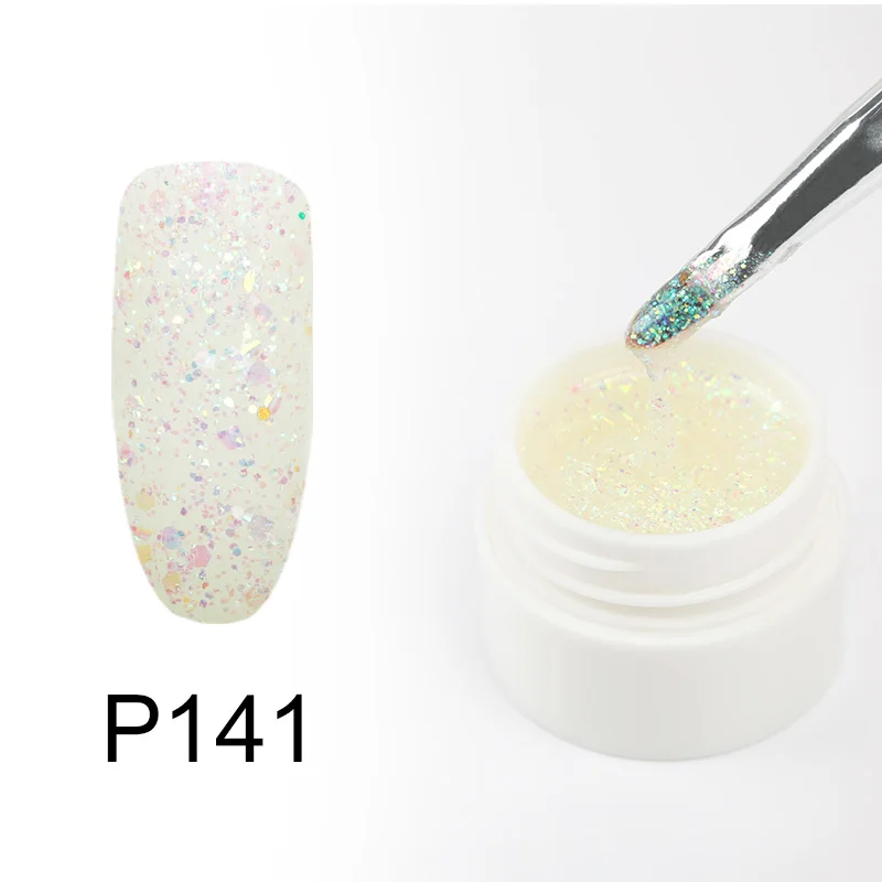 P141 Gelfavor УФ-гель для ногтей, алмазная краска, полуперманентный Набор ногтей для маникюра, геллак, грунтовка, гибридные лаки для дизайна ногтей, верхнее покрытие - Цвет: P141