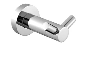 Двойной латунный крючок для халатов, крючки для полотенец, вешалка для пальто и шляп CB009G