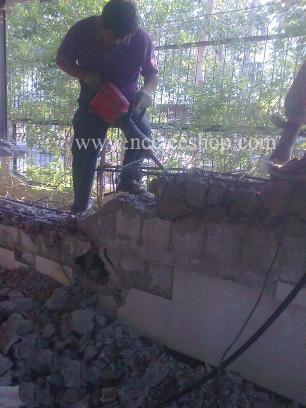 Электрический разрушитель молоток для демонтажа пола дорожной стены 3500 Вт 60J|hammer