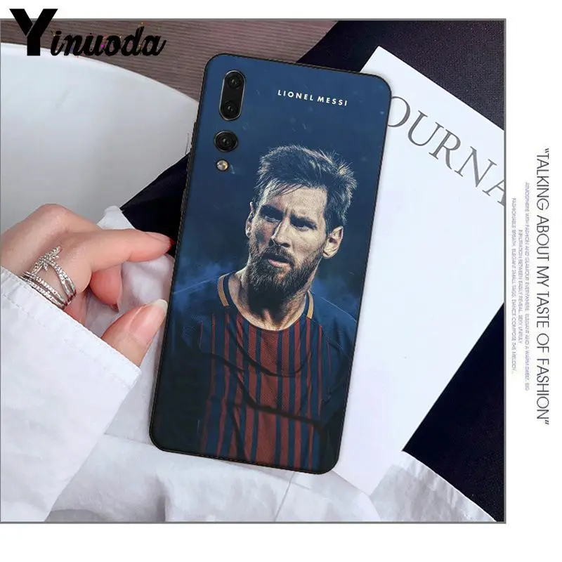 Yinuoda Lionel Messi DIY красивый чехол для телефона с рисунком для huawei Mate10 Lite P20 Pro P9 P10 Plus Mate9 10 Honor 10 View 10