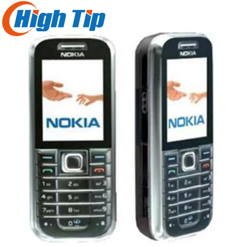 6233 Оригинальный разблокированный мобильный телефон Nokia bluetooth mp3 2MP плеер один год
