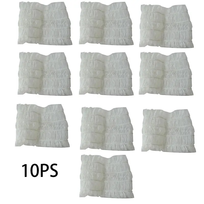 10 pcs 1/5/10/20 шт. одноразовые стрейч из нетканого материала ободок Девушки Женщины спа-салон макияж отель широкая повязка для волос для путешествий Портативный тюрбан - Цвет: 10 pcs