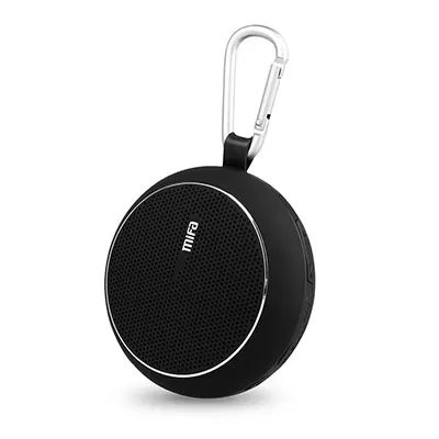 MIFA F1 Портативный Bluetooth Динамик наружный беспроводной динамик водонепроницаемый IPX4 со звуком сильный бас стерео аудио плеер - Цвет: Черный