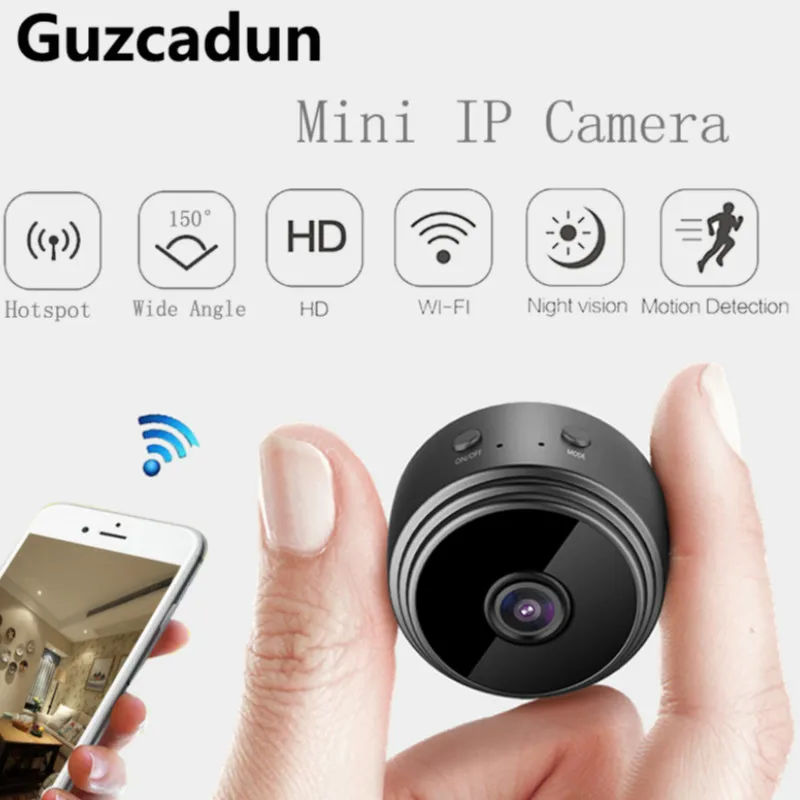 Wi-Fi мини-камера ночного видения 1080P небольшой Инфракрасный HD цифровой микро камера dvr IP Mini camara espia поддержка скрытая камера