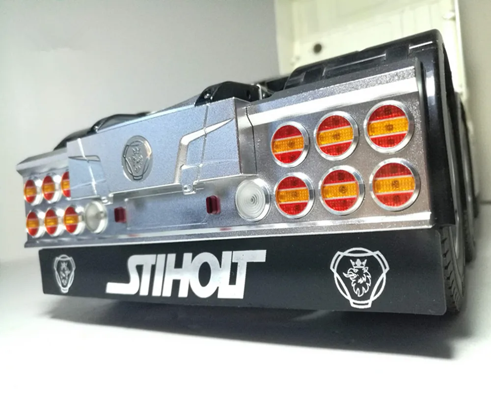 Новый алюминиевый светодиодный задний фонарь комбинация для tamiya 1/14 Масштаб rc 56323