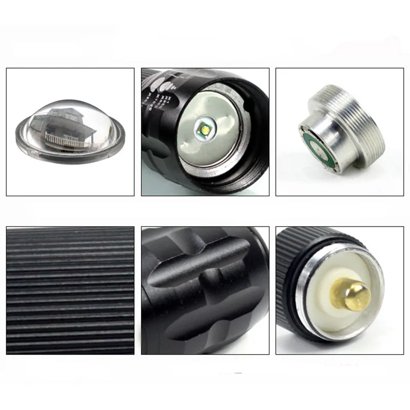 Мини светодиодный фонарик WasaFire сильные Люмены фонарь Фокусируемый в виде