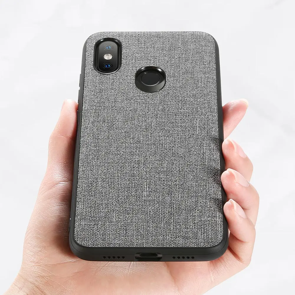 RAXFLY бизнес тканевый чехол TPU для телефона Xiao mi Red Note 7 5 6 Pro Роскошный s Xiaomi 9 8 Lite A1 A2 |