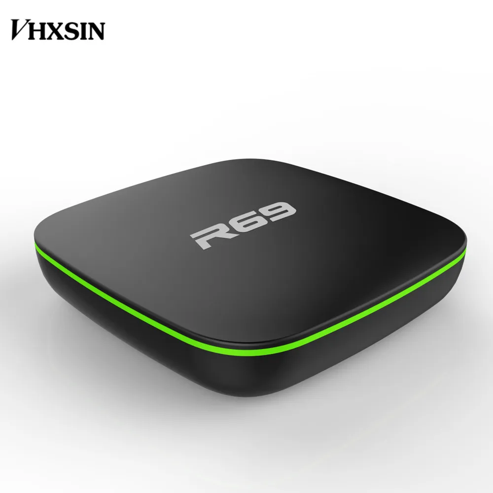 VHXSIN 5 шт./лот R69 1 ГБ 8 Android 7 TV Box H3 четырехъядерный ГГц 4K H.264 100M LAN | Электроника