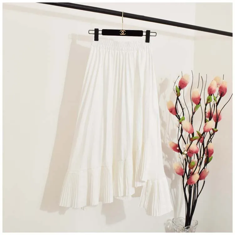 Новинка 2020 Женская юбка ассиметричные женские юбки из паутины и осени женская