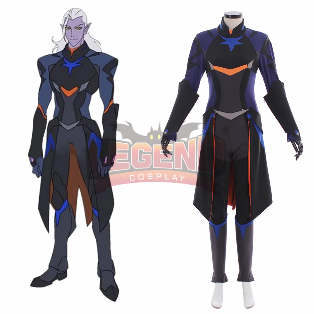 Voltron: Легендарный Defender Lotor Косплей Костюм voltron Полный комплект все размеры|Костюмы