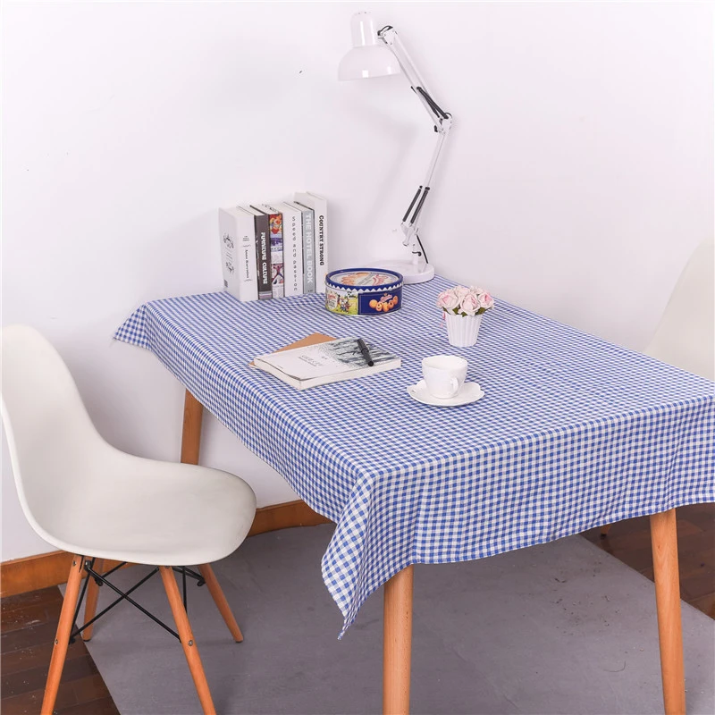 Rural Style Tablecloth Plaids Table Cloth Rectangle Cover Cotton Linen Tablecloths for Home Dinner Tea Tableclothes | Дом и сад