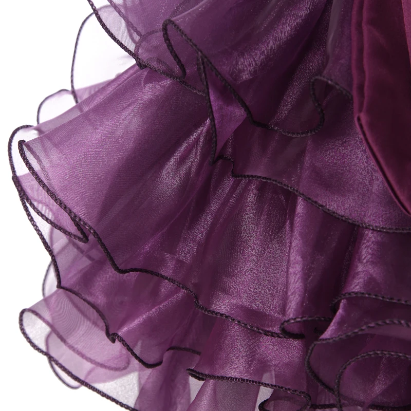 Многоуровневое вечернее бальное платье с большим бантом для новорожденных