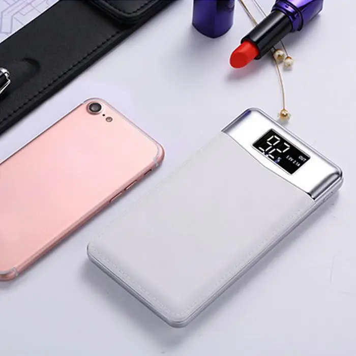 Дисплей power bank 20000 мАч ЖК-светодиодный цифровой портативный зарядное устройство power bank Pawer Bank Внешний аккумулятор Poverbank