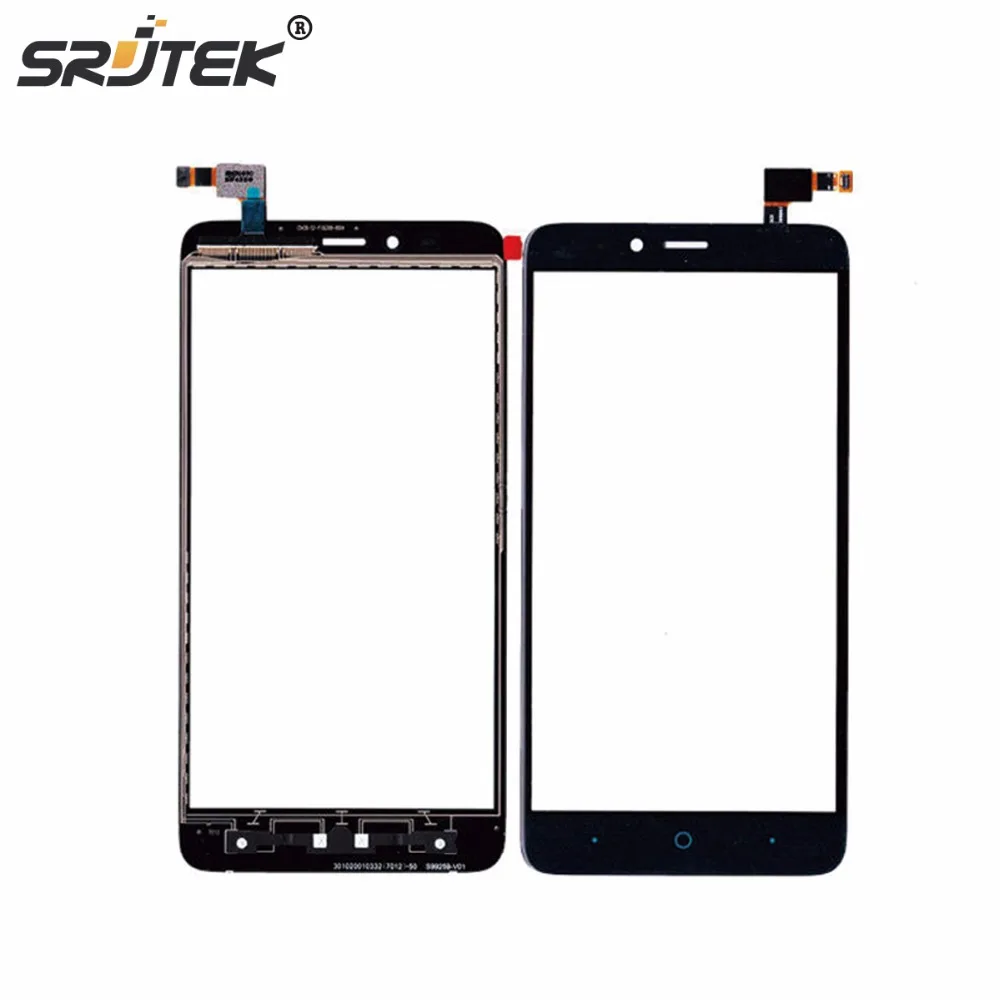 Srjtek черный/синий для ZTE Grand X Max 2 Z988 6 0 &quotсенсорный экран дигитайзер стеклянная