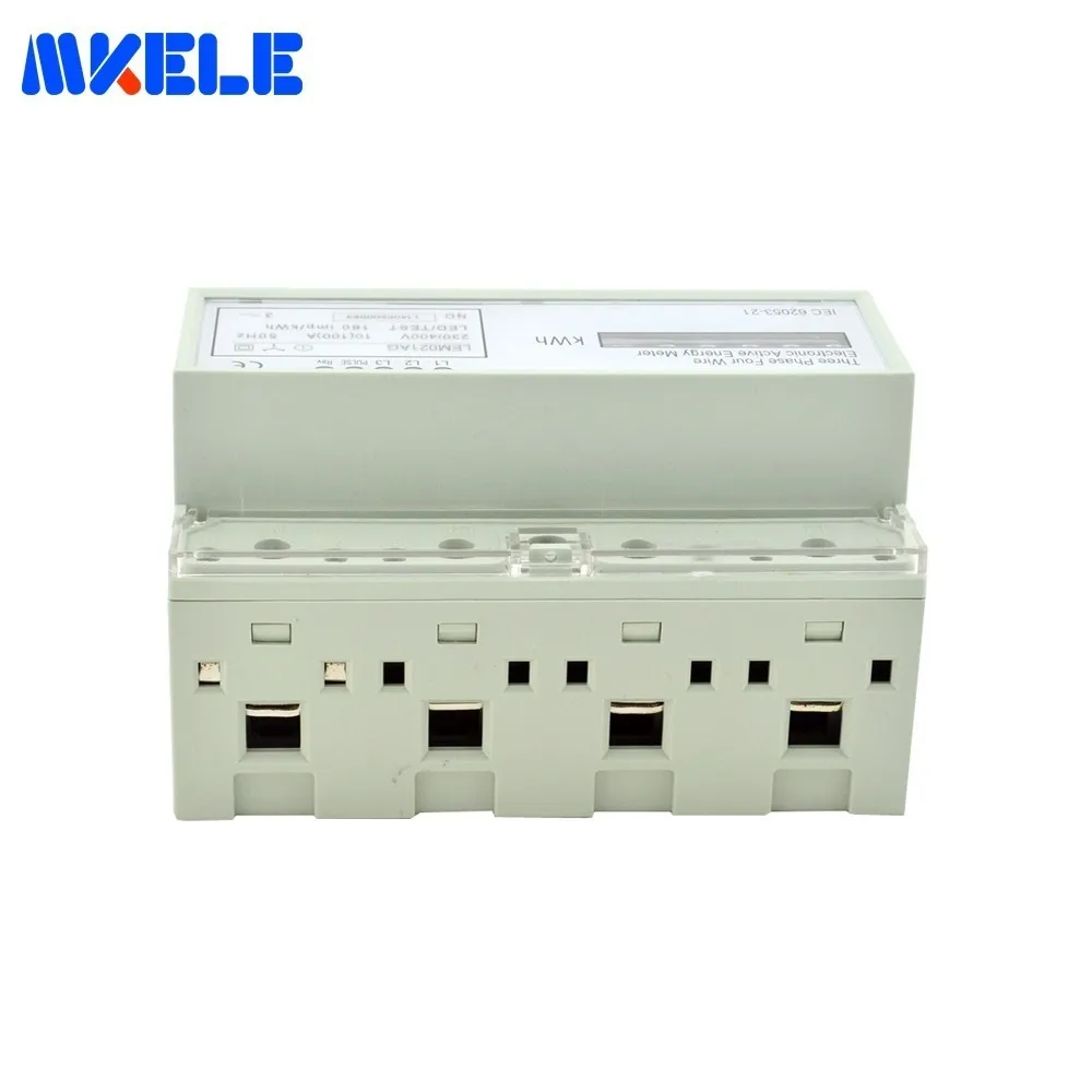 Makerele AC 60 Гц ваттметр din рейка MK LEM021GC портативный цифровой ЖК дисплей трехфазный