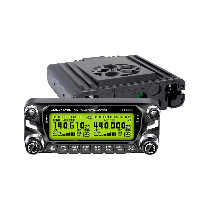 Автомобильная рация Zastone D9000 50 Вт двухдиапазонный UHF VHF приемопередатчик большой