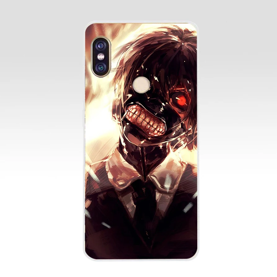 Чехол из мягкого силикона и ТПУ для xiaomi redmi 6 pro 5 plus note 4 4x mi 8 284H Tokyo Ghoul аниме Kaneki Ken