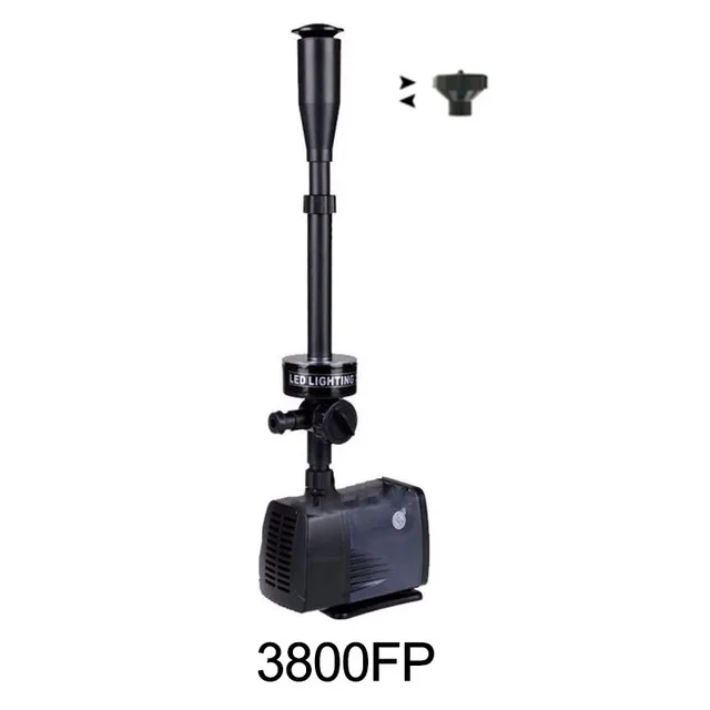 3800FP 45W 40 Вт/45 Вт 3500л/ч светодиодный светильник с мигающим светом, погружной водяной насос, фонтан, фонтан, чайник, пруд, сад, бассейн - Цвет: 3800FP 45W