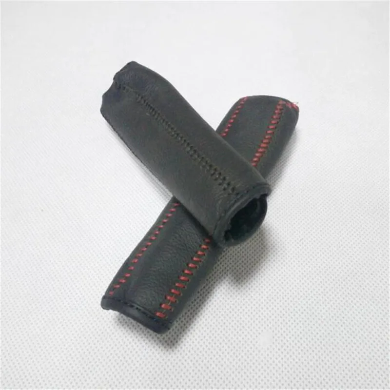 Ручная швейная ручка для автомобиля Покрытие оболочки из натуральной кожи Skoda