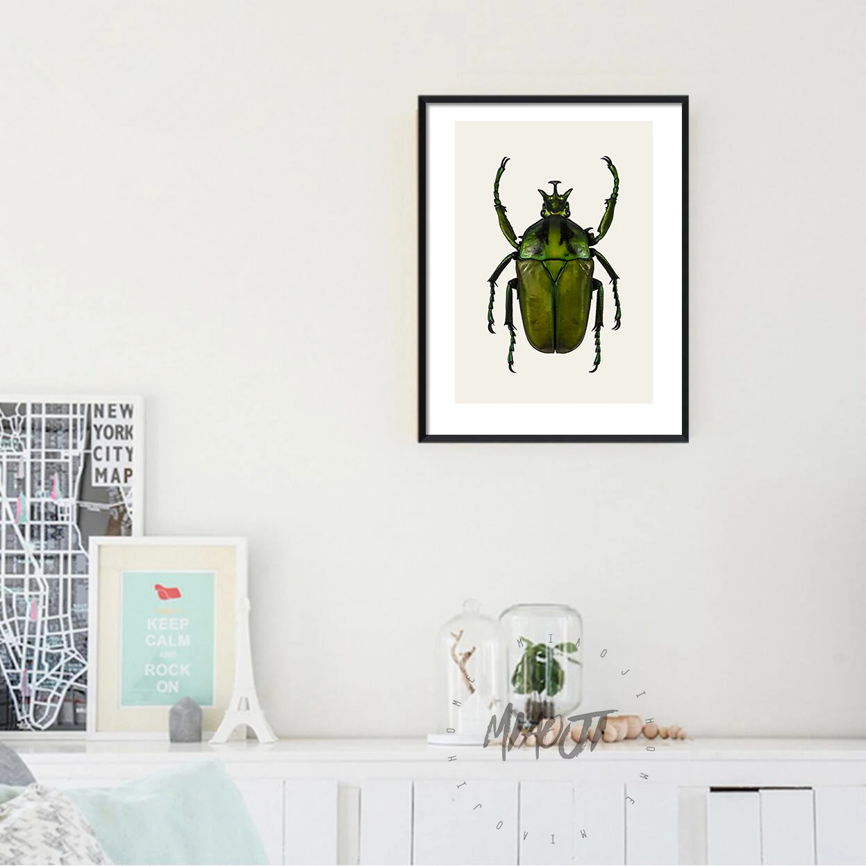 Coleoptera насекомые плакаты настенные художественные печатные картины на холсте для
