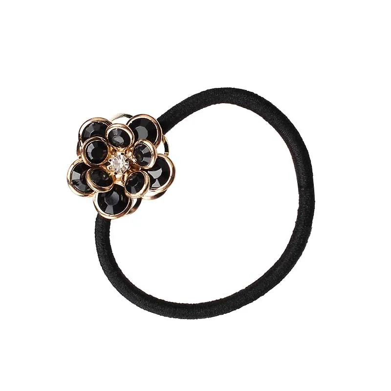 M MISM Модные женские резинки цветок Резинка для волос повязка на голову пистолет