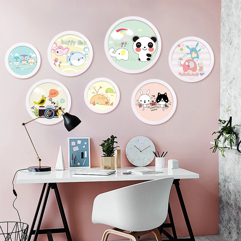 Смонтированная Картина на холсте картина из распыленного масла мультфильм фото