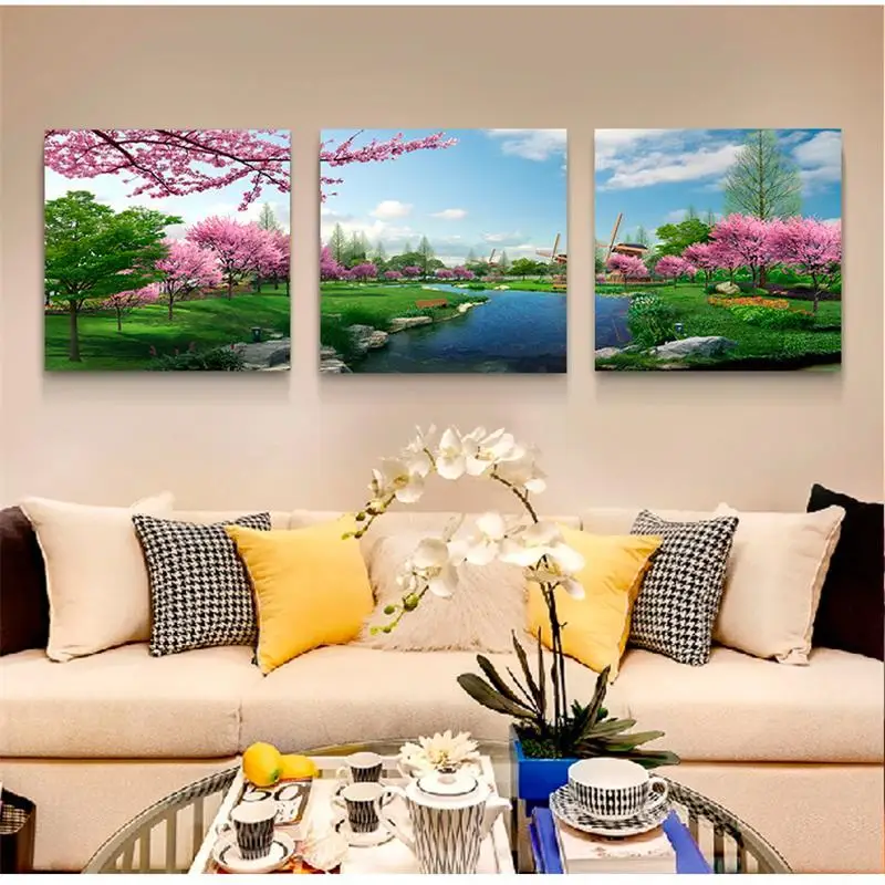 Affiche Bilder Tableaux Muraux современный диван декорацион Hogar современная картина стеновое