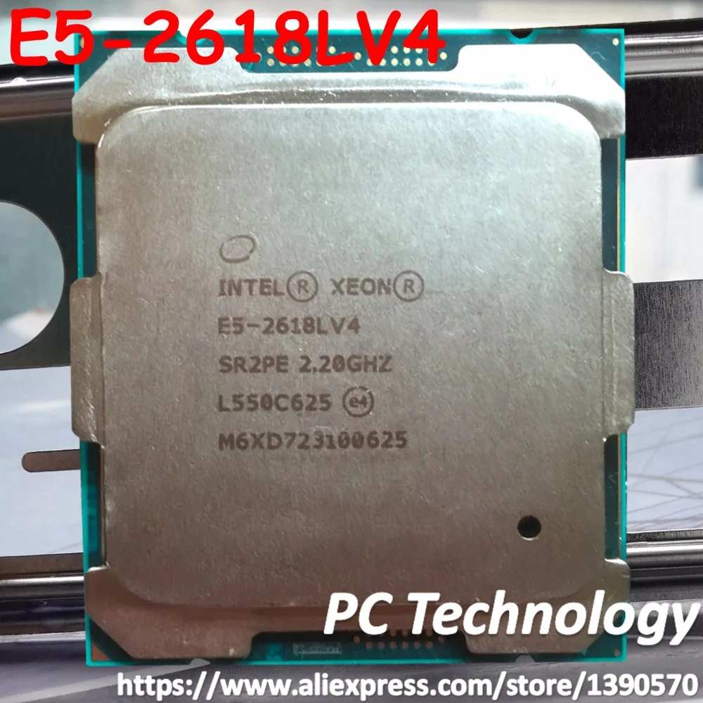 Оригинальный смартфон Intel Xeon SR2PE OEM версии E5 2618LV4 2 ГГц 10 ядер 25 Мб 2618L V4|intel xeon|xeon