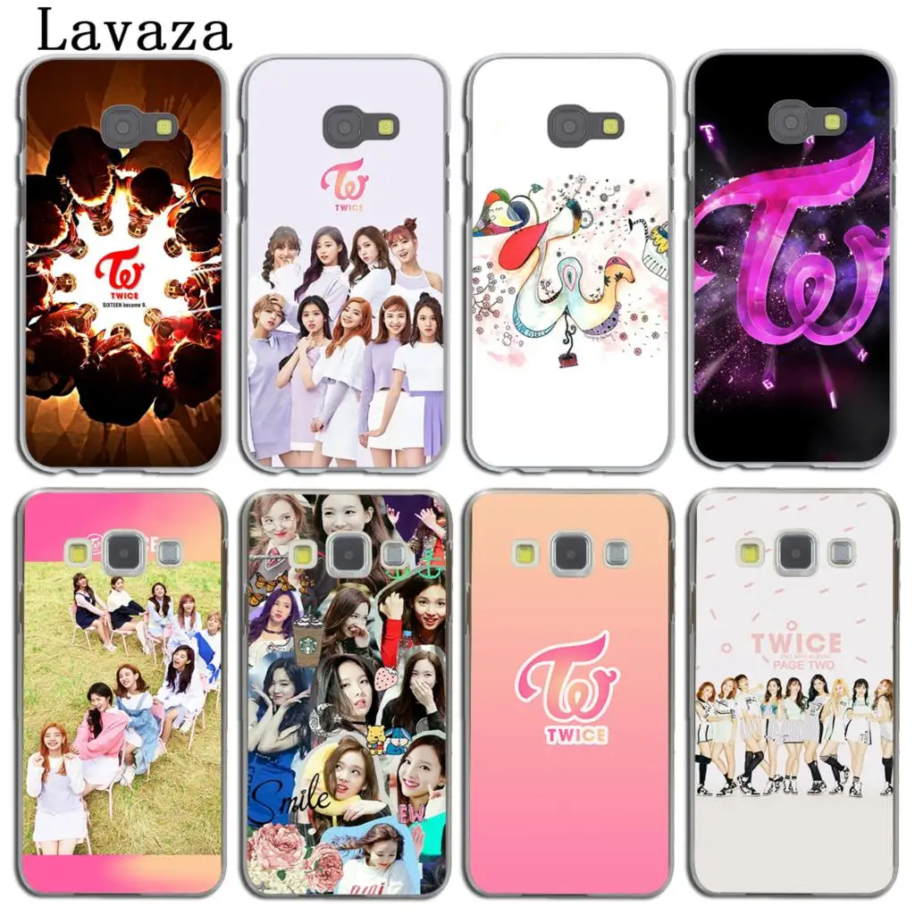 Lavaza TWICE Kpop чехол для телефона Samsung Galaxy Note 10 8 9 A9 A8 A7 A6 Plus 2018 A2 A3 A5 2017 2016 2015