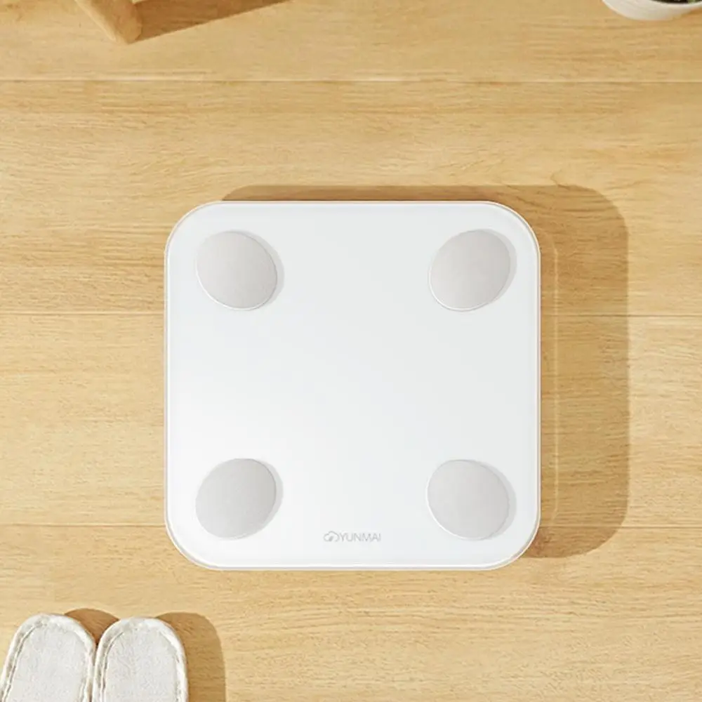 XIAOMI MiJIA YUNMAI Смарт мама детские напольные весы mini2 вес ванной BMI фитнес электронный светодиодный цифровой bluetooth приложение