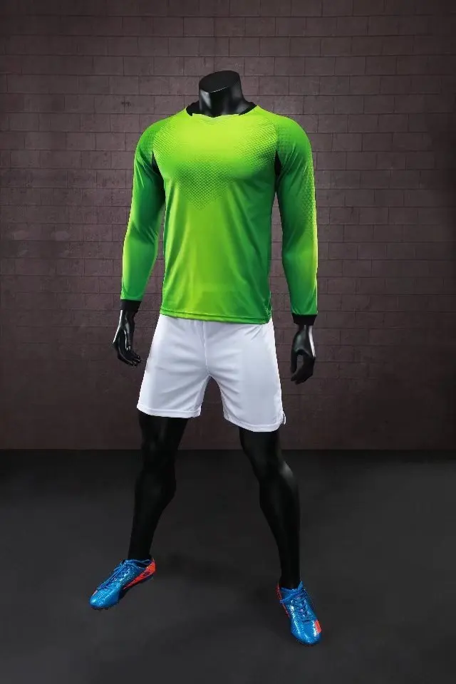 Профессиональный комплект для взрослых/детей с длинным рукавом Футбольная форма