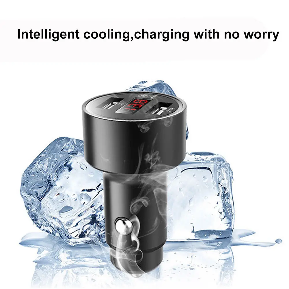 Горячая Bluetooth светодиодный дисплей автомобиля GPS слежения локатор двойной USB 3.1A