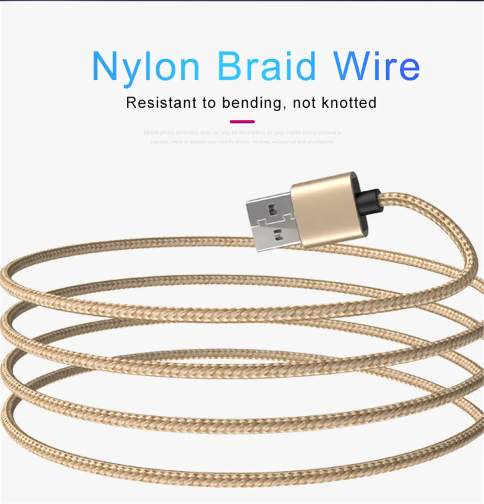 ACCEZZ Магнитный USB кабель Универсальный сотовый телефон освещение Micro usb type C для iPhone huawei мобильный телефон магнит кабели для зарядки