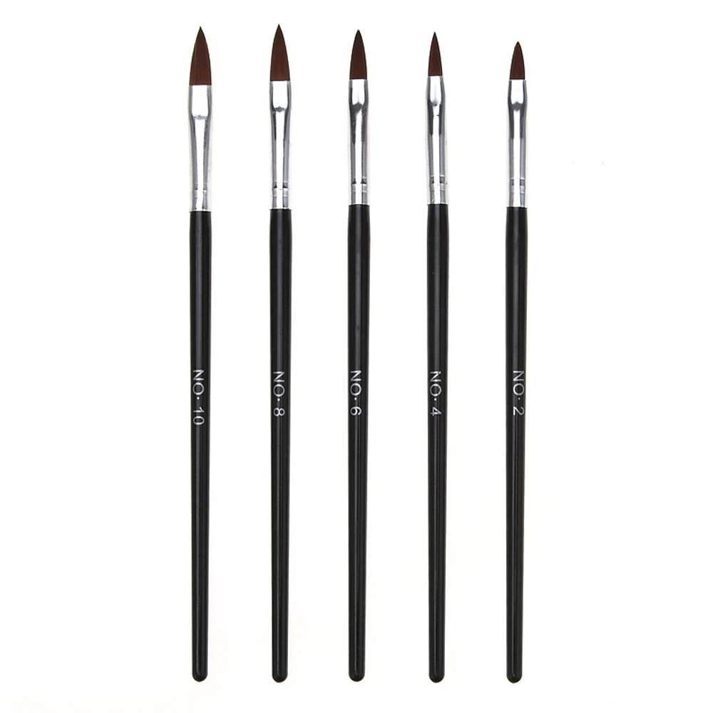 5 шт. набор кистей для маникюра и педикюра|drawing brush set|acrylic uvdrawing |