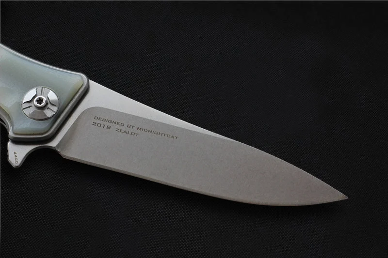 MAXACE ZEALOT Складной нож 440C Лезвие G10 Ручка острый открытый кемпинг охотничий нож выживания Ножи охотничьи карманный тактический EDC knife