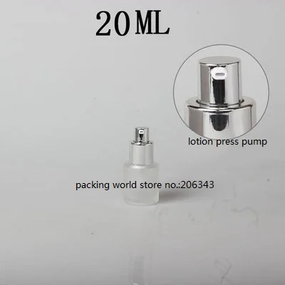 20 мл матовая/зеленая/синяя стеклянная бутылка для