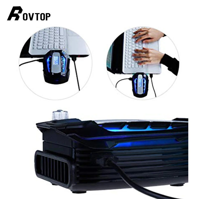 Портативный мини охлаждающий вентилятор для ноутбука Rovtop usb очиститель воздуха