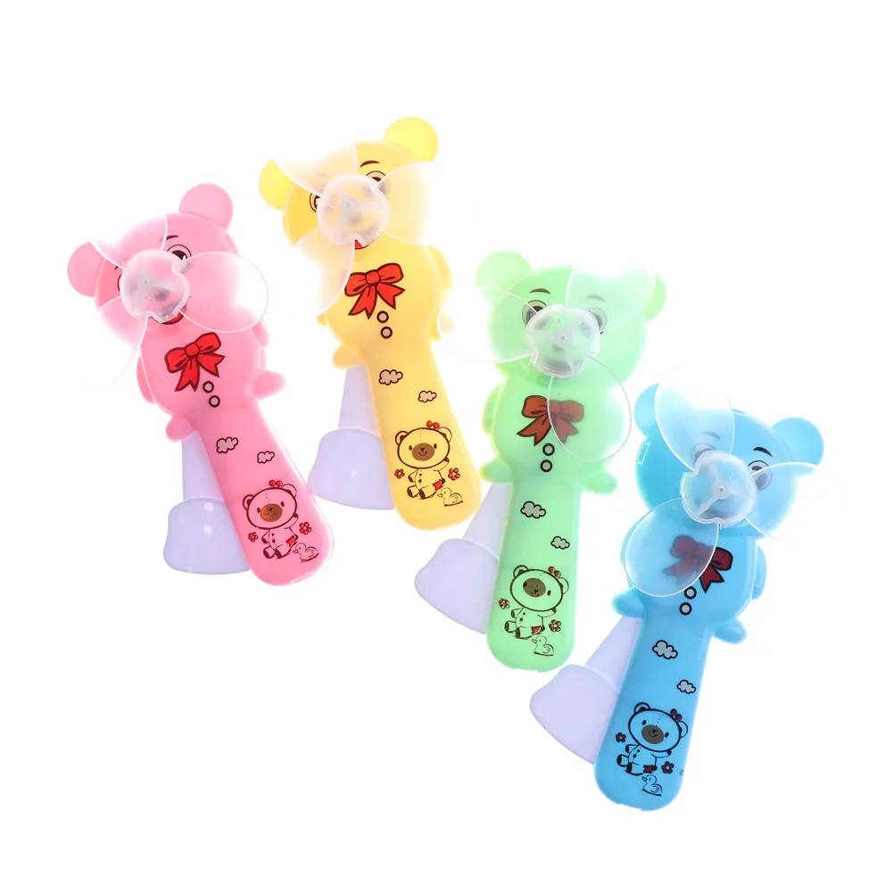 Mini Fan Portable Hand Held Desk Humidification Cartoon Handheld Ventilador Portable Mini Handheld Water Mist Fan for Children
