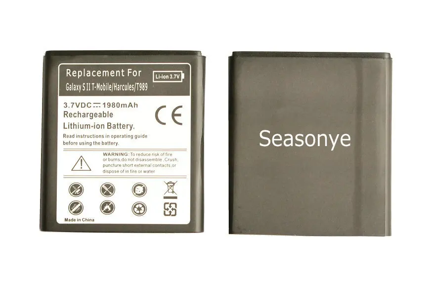 Seasonye 3x1980mAh EB-L1D7IBU / BA EB585157VA EB585157VK сменный аккумулятор + универсальное зарядное